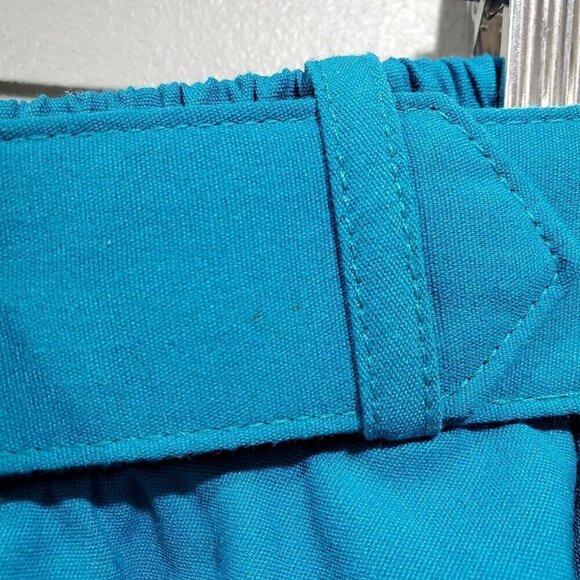 Vintage NWT Western Collection Women's Blue A-line Belted Skirt Buttons Sz XL - Picture 12 of 15